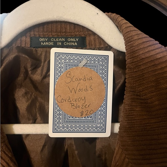 Scandia Woods corduroy blazer (Unisex) - Picture 6 of 6